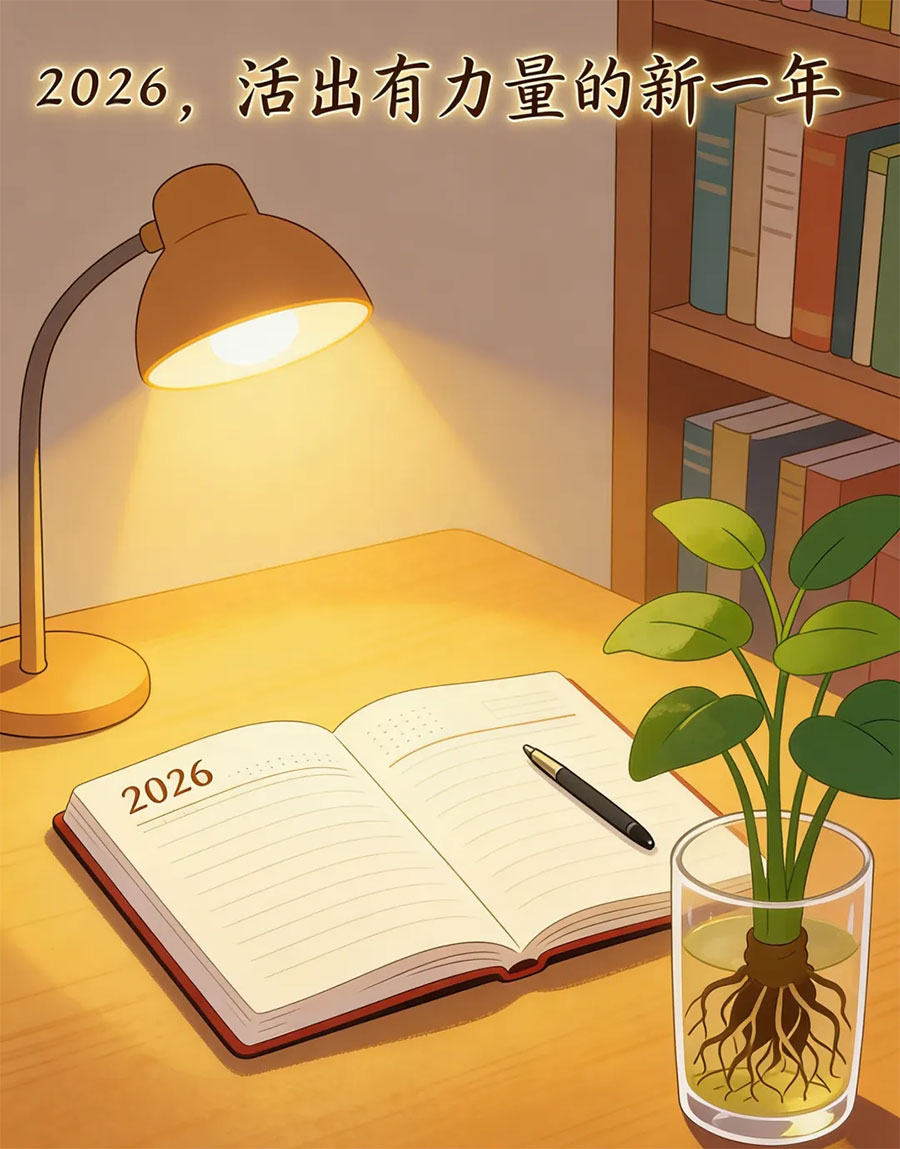 2026,活出有力量的新一年 2026,活出有力量的新一年